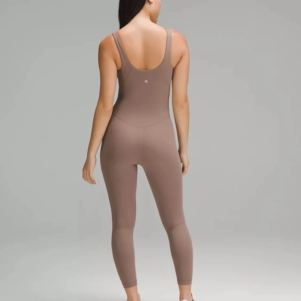 lululemon athletica Aligned Mauve 25” Bodysuit